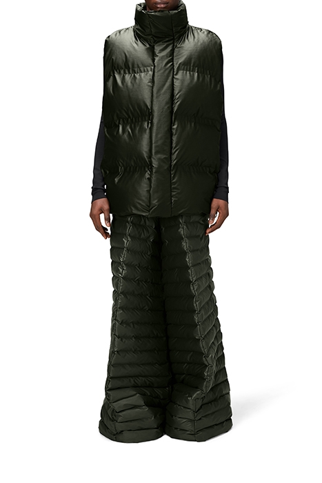 UNISEX BATOR PUFFER VEST GREEN 3