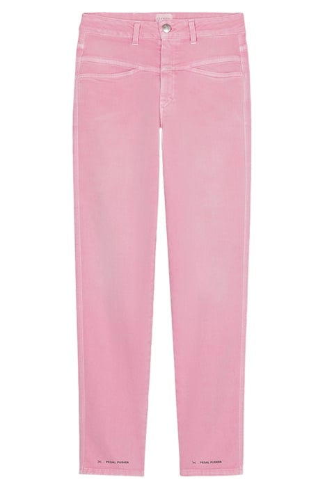 PEDAL PUSHER JEANS PINK LILIES 3