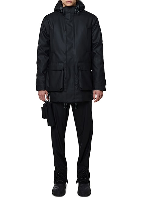 UNISEX GLACIAL PARKA BLACK 1