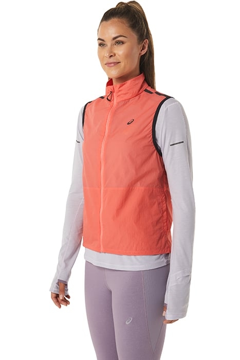 METARUN PACKABLE VEST PAPAYA 4