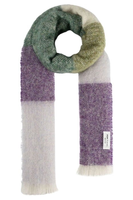 SHAWL - STRIPES FRENCH VIOLET 1