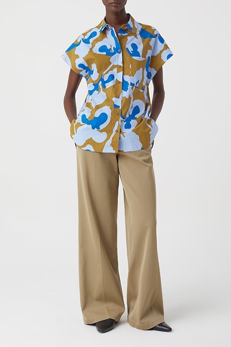 SHORT SLEEVE SHIRTS & BLOUSES OCEANIC BLUE 3