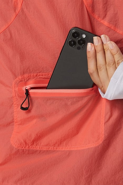 METARUN PACKABLE VEST PAPAYA 7