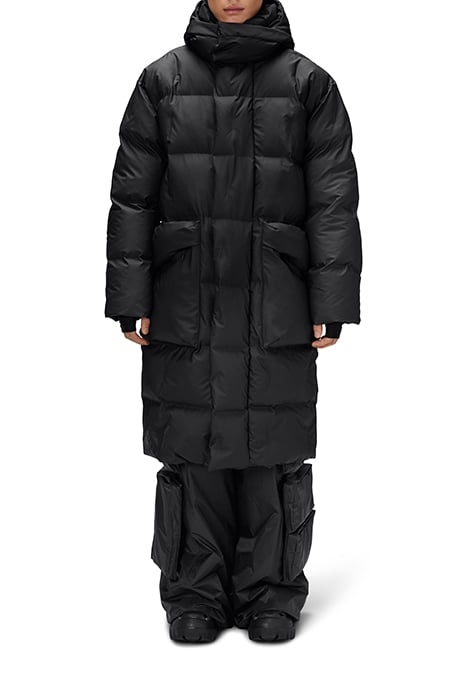 UNISEX HARBIN LONG PUFFER JACKET BLACK 3