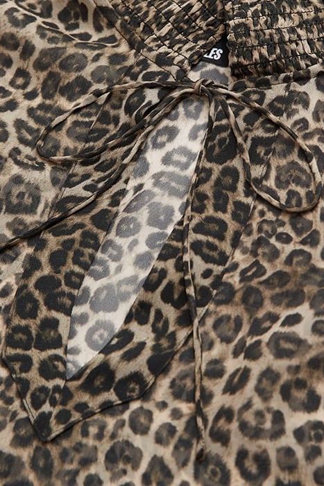 LONG SLEEVE FLARE TOP LEOPARD 2