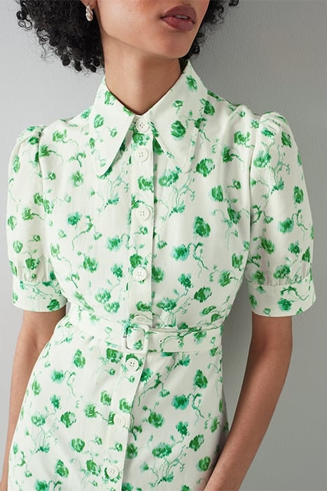 DR AMY - SILK WEAVERS PRI GREEN/CREAM 5