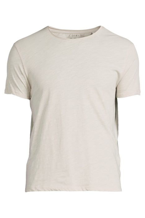 CEMENT GREY ESSENTIAL ROUND-NECK SHORT-SLEEVE T-SHIRT CONCRE 3