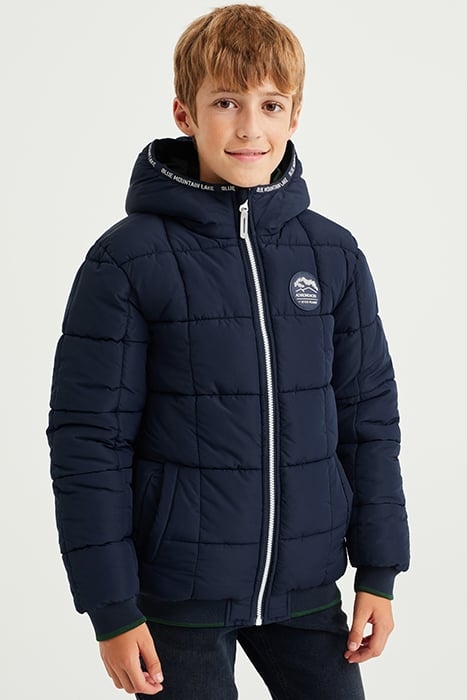 JACKET REVERSIBLE BOMBER DARK GREEN 5