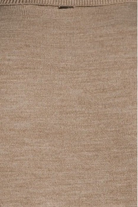 CAPPUCCINO KNIT ROLL-NECK SWEATER MINK 5