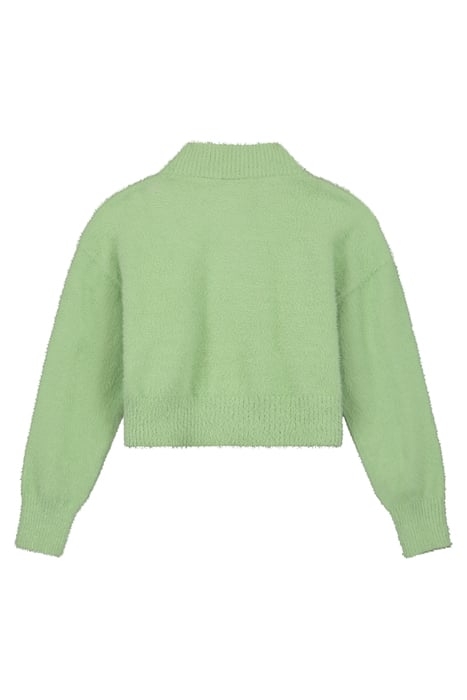 JENNY CARDIGAN MISTY GREEN 2