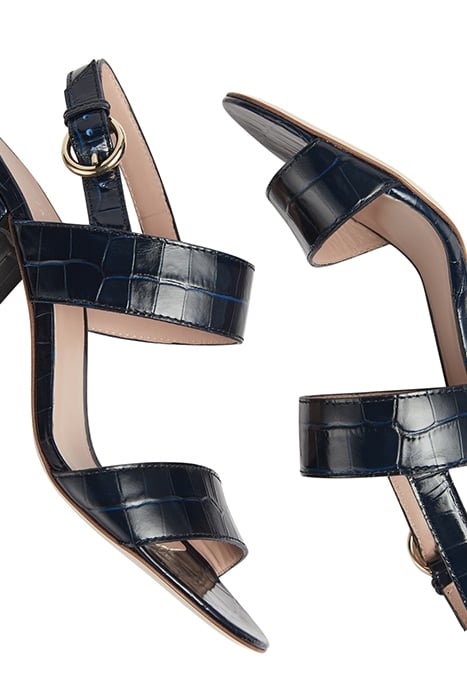 RAYA CROC EFFECT SANDAL NAVY 4