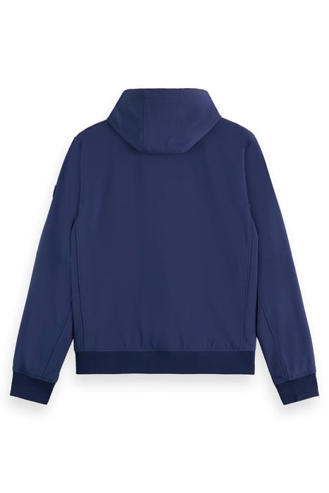 HOODED COLOURBLOCK JACKET NAVY BLUE 2