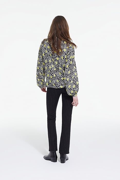 TOP LAVALIERE WILD BLOSSOM WHITE ECRU / YELLOW 4