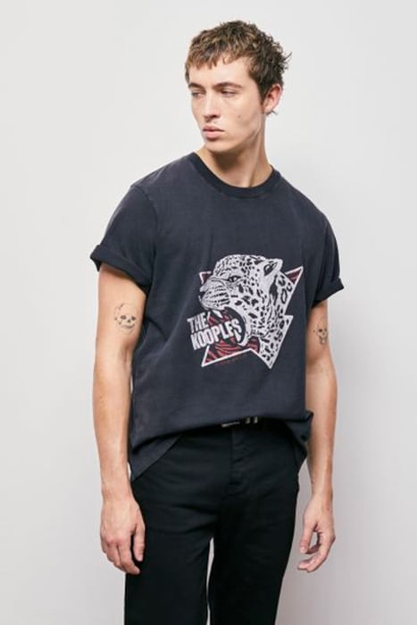 MC TIGER T-SHIRT BLACK WASHED 1