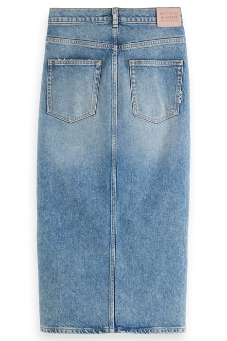 PATCH POCKET MIDI SKIRT - MARITIME MARITIME 2