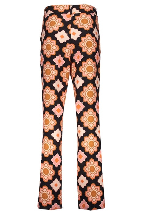 PANTALON PRINTED ORANGE/PINK/BLACK 2