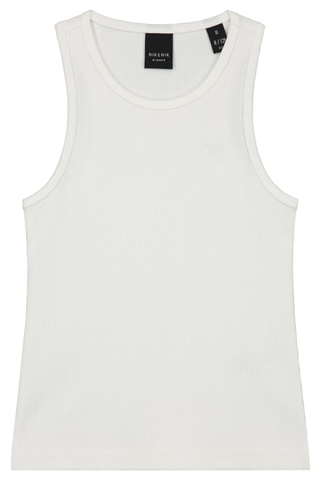 RIB SINGLET OFF WHITE 1