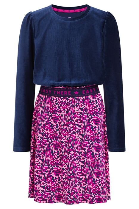 DRESS MID LENGTH DARK BLUE 3