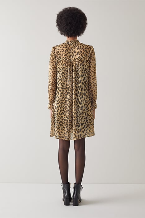 DR EDIE - ANIMAL CHIFFON MULTI 2