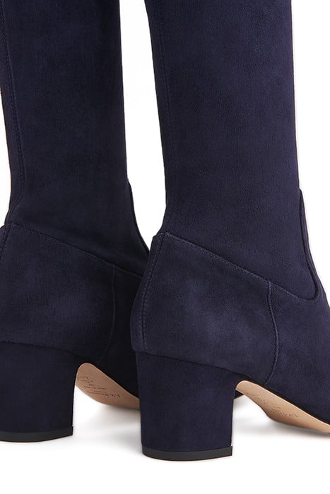 KIRA STACK HEEL KIRAN NAVY 4