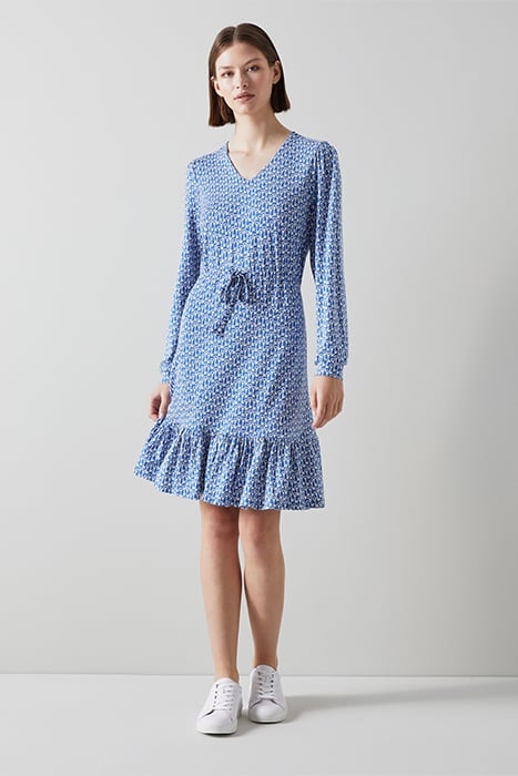 DR EVERLY- PEPLUM PRINT MULTI 2