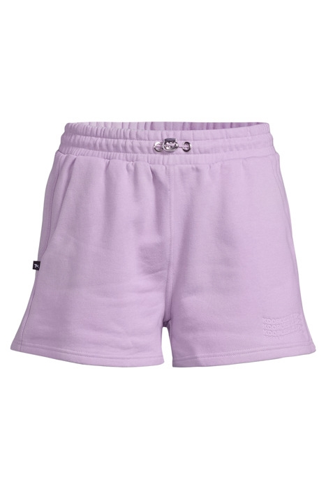 SHORTS WITH ELASTIC AT THE WAIST + EMBOSSED LOGO BOTTOM OF L 3