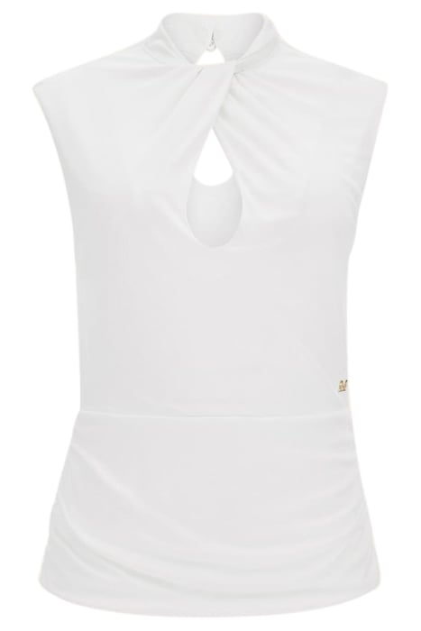 TINA SLEEVELESS TOP PALE PEARL 4