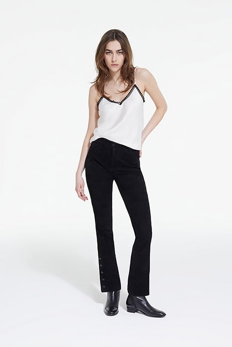 NIGHTIE TOP WITH LACE WHITE 3