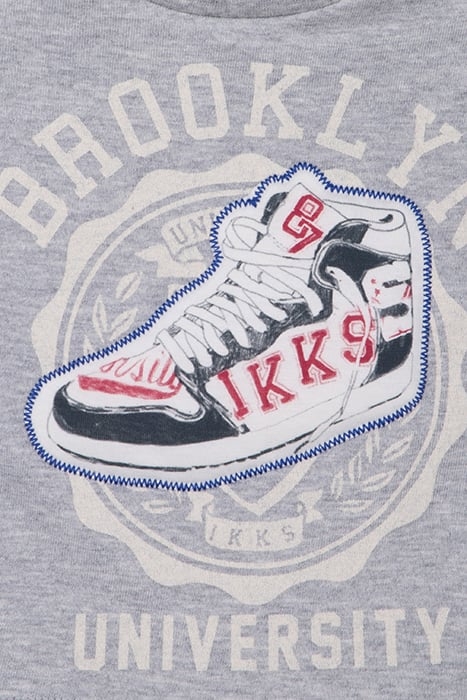 MOTTLED GRAY SWEATSHIRT 3