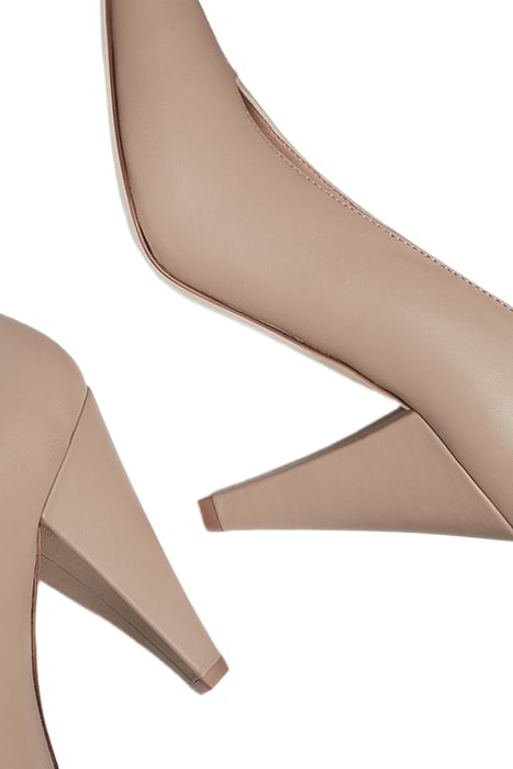 CC MICAELA CONE HEEL TAUPE 4