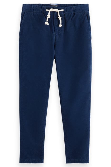 FAVE- WASHED COTTON-BLEND CORDUROY JOGGER NAVY 1