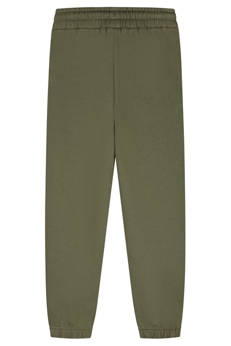 TRIANGLE SWEATPANTS ARMY GREEN 2