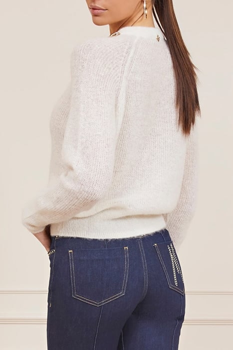 NUVOLA LS CHAIN SWTR PALE PEARL 2