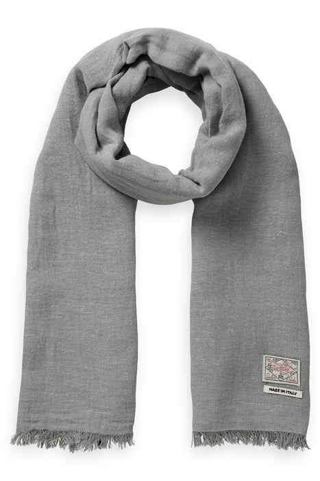 TWILL COTTON LINEN SCARF SEA GLASS 2