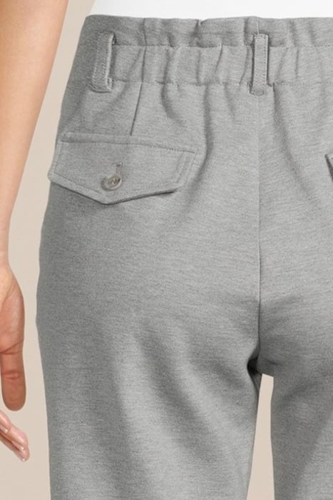 TROUSERS HIGH WAISTED PUNTO MILANO FOG 4