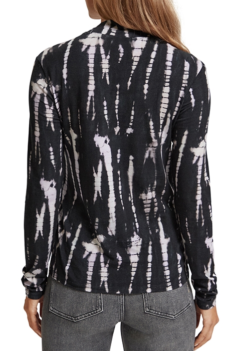 ALL OVER PRINTED LONG SLEEVED T-SHIRT TIE DYE ROPE 2