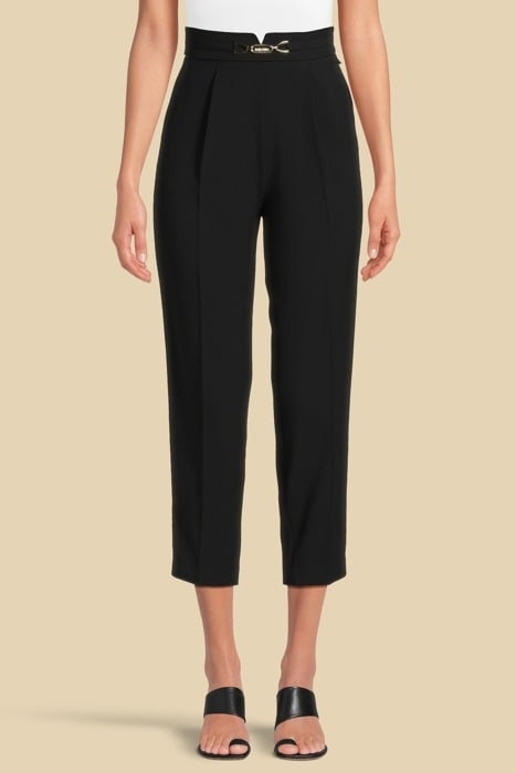 SHARON CHINO PANT JET STRAIGHT BLACK 1