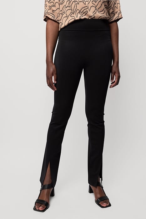 PUNTO LEGGING MET SPLIT BLACK 1