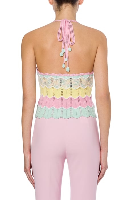 CHEVRON KNIT TOP MULTICOLOR 2