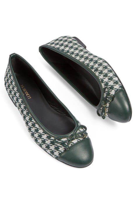 FL KARA BALLERINA FLATS GREEN 3
