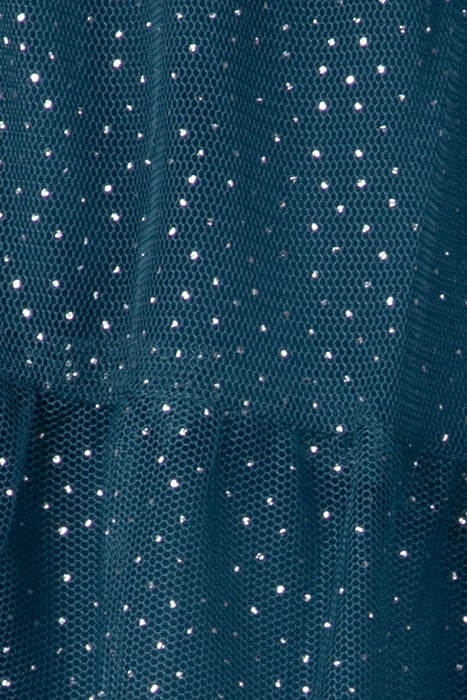 GIRL'S GREEN SEQUINED TULLE DRESS 3