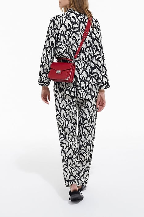 ELASTIC WAIST TROUSERS WITH ONE BACK POCKET DETAIL OFF WHITE 4