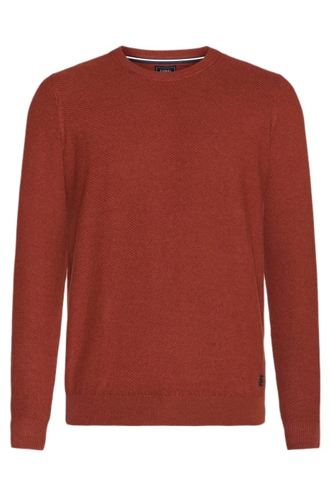 SIKYLER STRUCTURE CREW + RED HENNA MELANGE 4