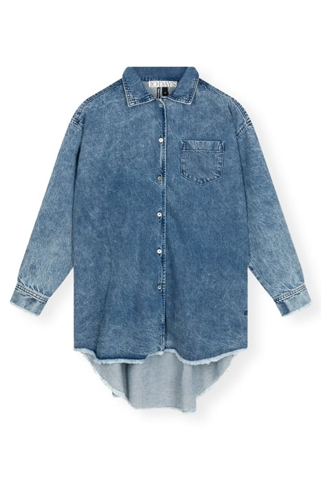 FLOWY DENIM SHIRT 4