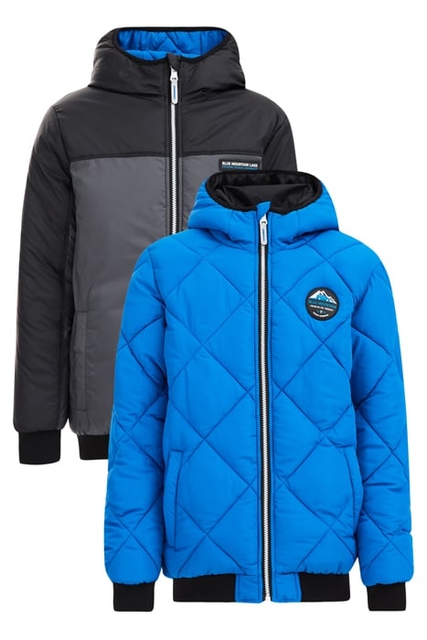 JACKET REVERSIBLE BOMBER BLACK 3