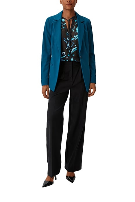 COMMA BLOUSES GREY/BLACK 4