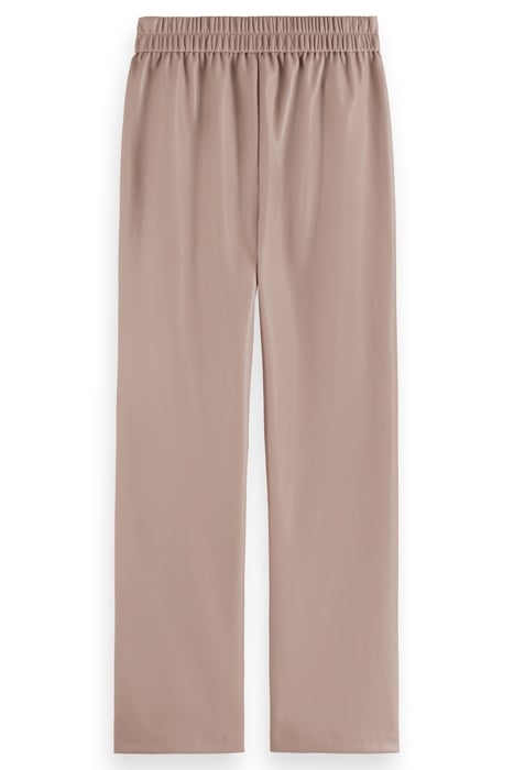 ESTELLE - FAUX LEATHER JOGGER SOFT TAUPE 2