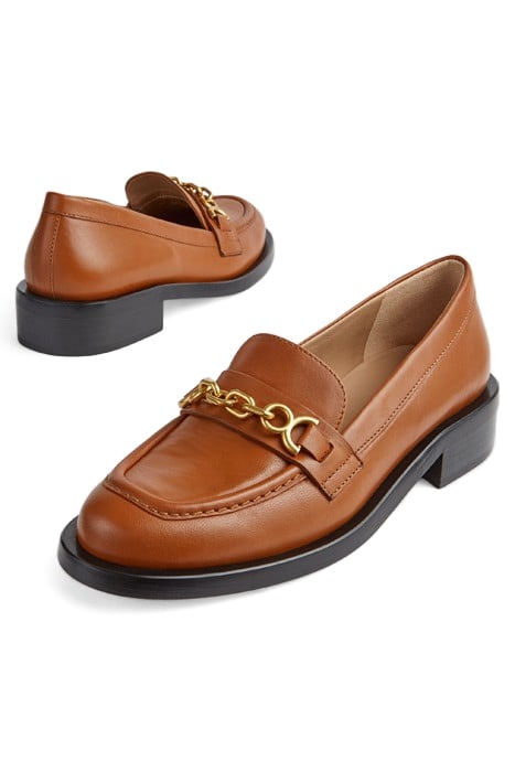 FL SORAYA CHUNKY LOAFER TAN 4