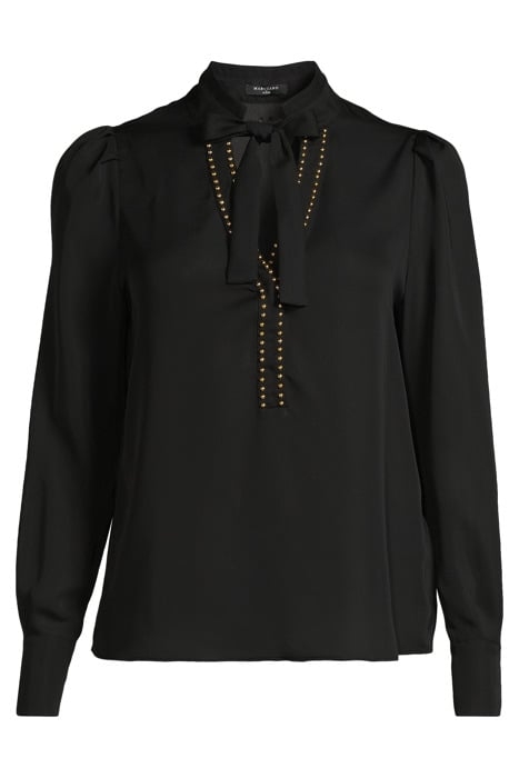 CIRCE SHIRT JET BLACK BLOUSE 3
