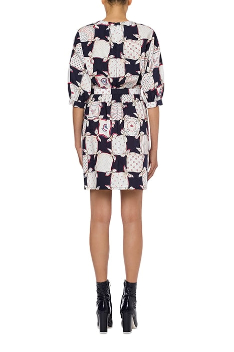 SAILOR HANDKERCHIEFS COTTON POPLIN DRESS WHITE 2